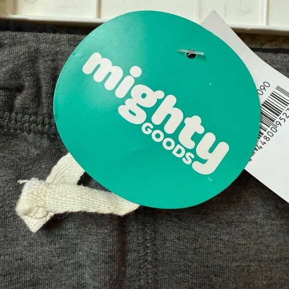 Mighty goods baby boy Gray and Black Jogger Pants size 12M 2 piece - Picture 3 of 4
